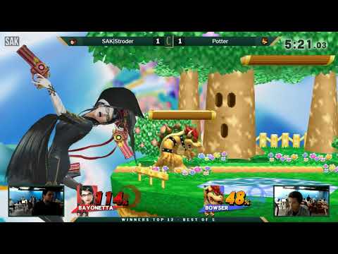 Chronicles: 3, 2, 1! - Winners Top 12 - SAK|Stroder (Bayonetta) vs Potter (Bowser)
