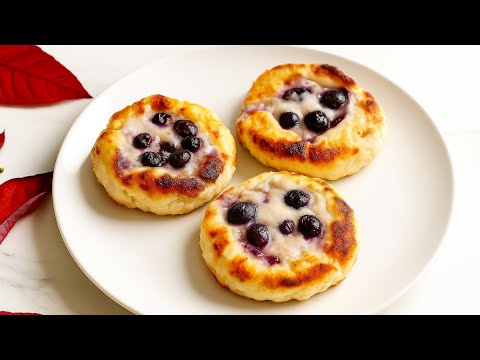 How To Make Yummy Blueberry Cheese Donuts With Just a Few Steps!