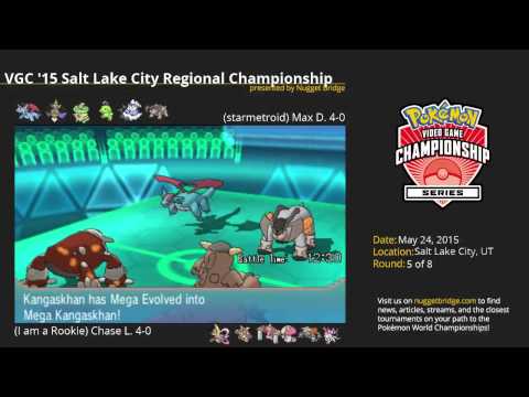 VGC' 15 Salt Lake City Regional Round 5 - Chase L. (I am a Rookie) vs Max D. (starmetroid)