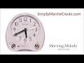 Morning Melody Alarm Clock 4RM763WR03