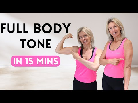Full Body Toning Workout For Menopausal Women | 15 Min Home Workout & Beginner Moves