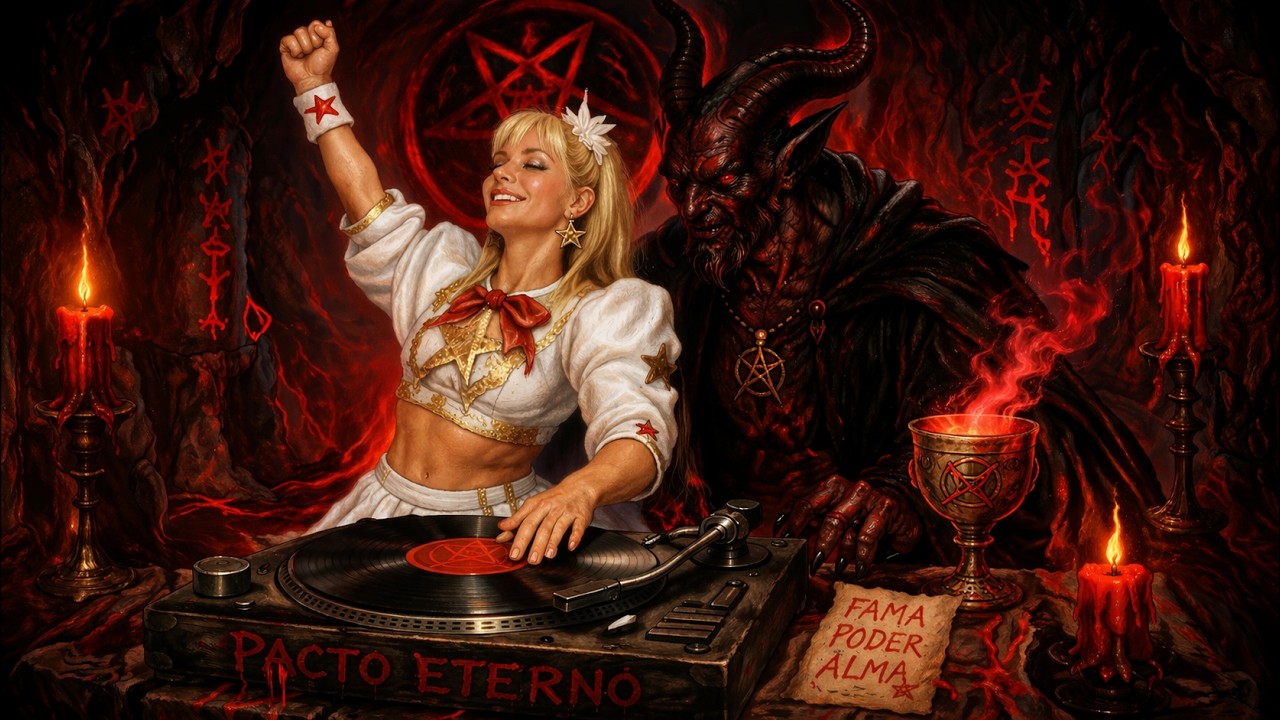 Bate Papo Semanal - Xuxa fez pacto! Girar o disco ao contrário abre o portal para o sucesso