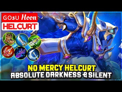 No Mercy Helcurt, Absolute Darkness & Silent [ ɢᴏsᴜ Hoon Helcurt ] Mobile Legends