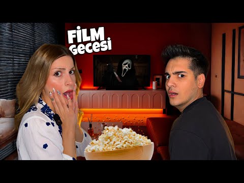 First Movie Night in My New Home!! Sıla Beyoğlu | Melih Yıldırım