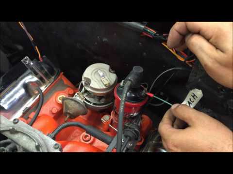 GM points style ignition distributor how to wire and run DIY