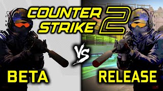 Counter-Strike 2 Beta vs Release  and CSGO vs CS2 Release
