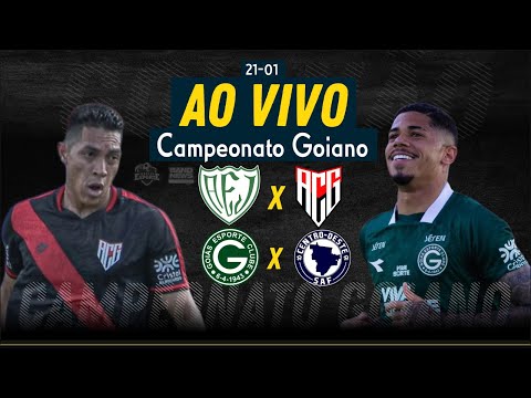 Jataiense x Atlético-GO e Goiás x Centro Oeste SAF - AO VIVO - Campeonato Goiano - 21/01/2026