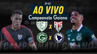 Jataiense x Atlético-GO e Goiás x Centro Oeste SAF - AO VIVO - Campeonato Goiano - 21/01/2026