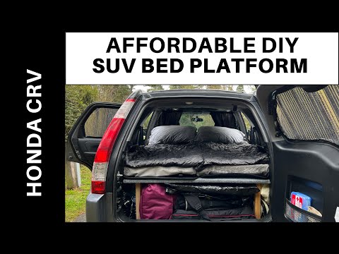 Honda CRV Camper Conversion | Bed Platform | HONDA CRV | SUV Camper Conversion