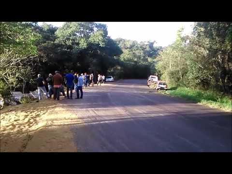 Caminhão de Palma Sola tomba no PR