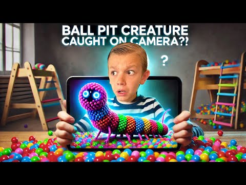 Caught On Security Camera ~ Giant Colored Creature!
