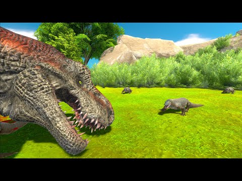 KOMODO DRAGONS ATTACKS FROM CAVE