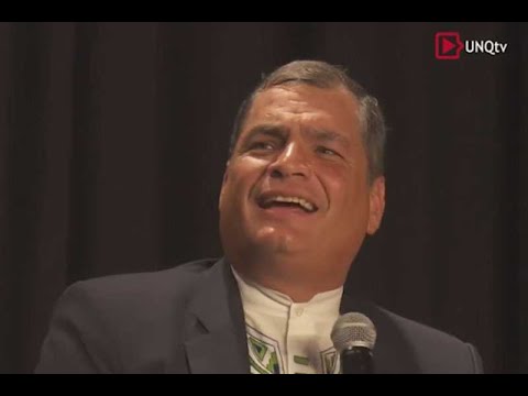 Correa, presidente de Ecuador, canta “Sólo le pido a Dios”
