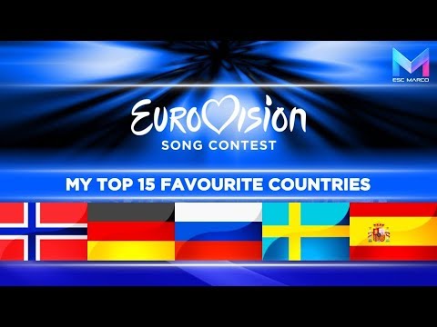 Eurovision 2000-2017 | MY TOP 15 favourite countries