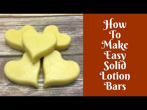 Basic Body Care Recipes: How To Make Easy Solid Lotion Bars