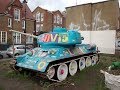 the london t 34 protest tank