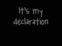 Declaration - Cook David