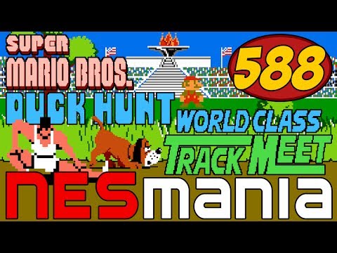 588/714 Super Mario Bros. / Duck Hunt / World Class Track Meet - NESMania