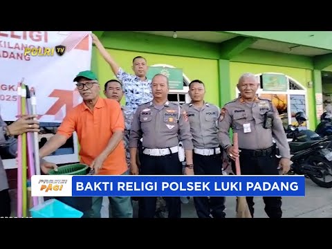 BAKTI RELIGI POLSEK LUBUK KILANGAN POLRESTA PADANG SAMBUT HARI BHAYANGKARA KE-79