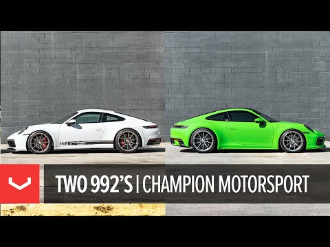Porsche 992 | Champion Motorsport x Vossen RS92
