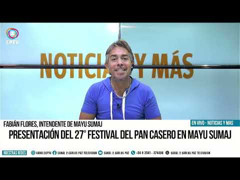 Presentación del 27° festival del pan casero en mayu Sumaj