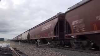preview picture of video 'BNSF, Winston, Montana'