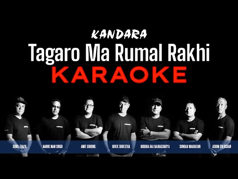 Tagaro Ma Rumal Rakhi - Karaoke with lyric | Kandara Band