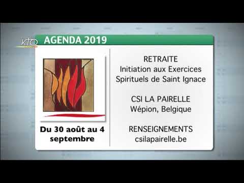Agenda du 12 août 2019