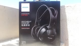 Video thumbnail for Philips SHP1900/97 Over-Ear Stereo Headphone (Black) by TECH SHOWCASE