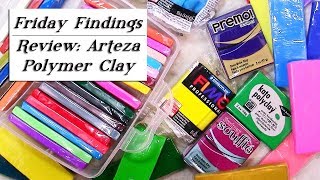 Arteza Polymer Clay 42 Colors DIY Set Review-Friday Findings