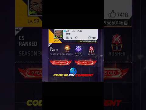 9 AND 10 YEARS OLD TITLE BIO CODE💀🔥☠️ #ffshorts