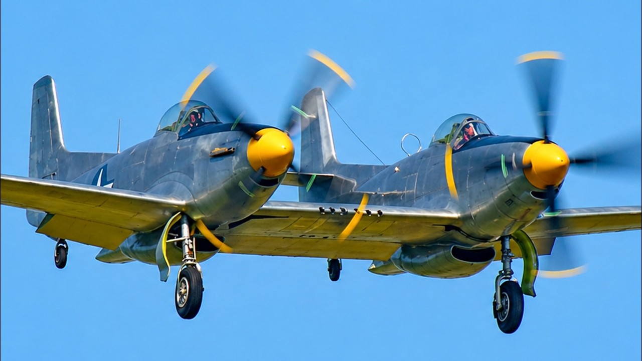 The F-82 Twin Mustang | When Weird Actually Won