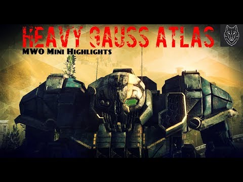 MechWarrior Mini Highlights: |Heavy Gauss Atlas| #7