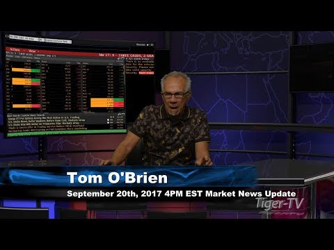 September 20th 4PM Stock Market Update by Tom O'Brien on TFNN
