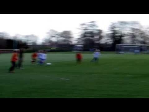 SDVB E4 - Sparta Nijkerk E5, 15 februari 2014. Eindstand 6-1