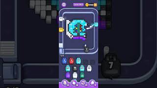 Pixel Flow — hard level 1105