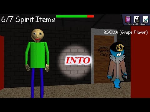 CORRUPTED SPIRITS IN BALDI | Baldi's Basics in Education and Learning