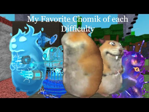 My Favorite Chomik of each Difficulty (MY OPINION)