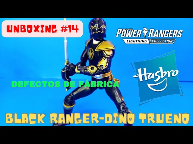 Vídeo relacionado con Power Rangers Lightning Collection Dino Thunder Black Ranger - Figura de acción coleccionable de 6 pulgadas con accesorios, a partir de 4 años