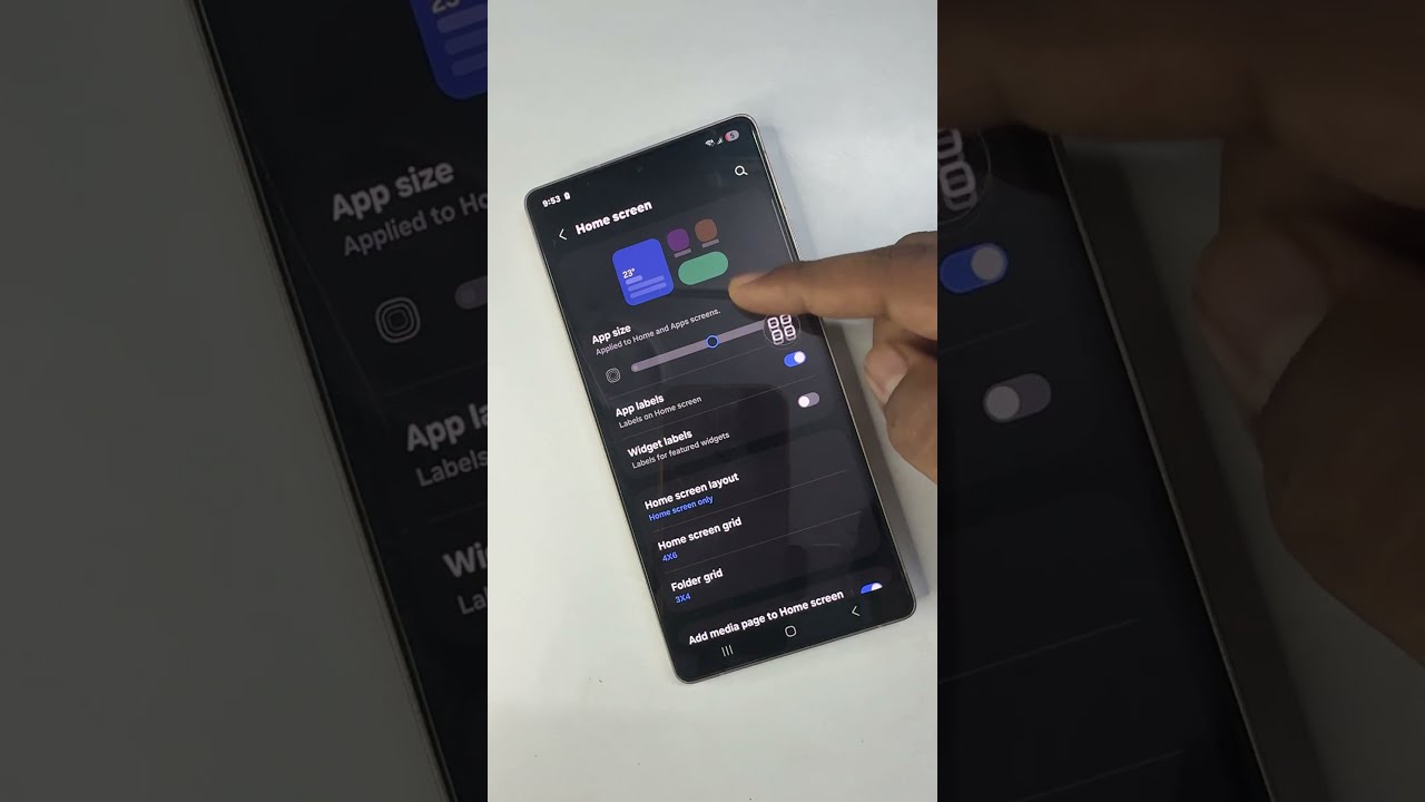 How to Change Screen Layout on Samsung Galaxy S25 Ultra 📱 | Home & App Screen Customization