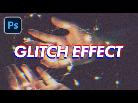 Glitch Effect Photoshop - RGB Split Glitch Effect Photoshop Tutorial