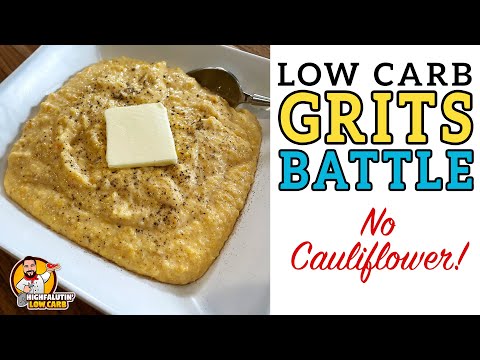 Low Carb GRITS BATTLE - The BEST Southern Keto Grits Recipe!