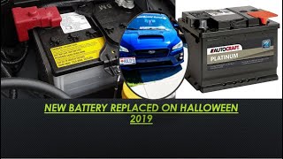 Replaced my Panasonic Battery P0606 code Cobb AP on Halloween 2019