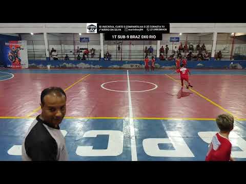 BRAZ DE PINA X RIO ESPORTE | RETRANSMISSÃO PRIMEIRO TEMPO UFSERJ | 10-02-26