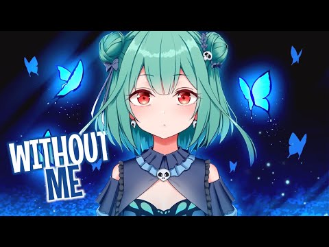 Nightcore - Without me (Lyrics)