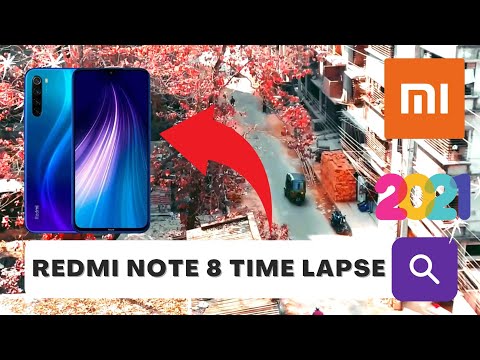Redmi note 8 time lapse video sample 2020