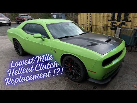 2015 Challenger Hellcat Clutch Replacement - Start to finish!