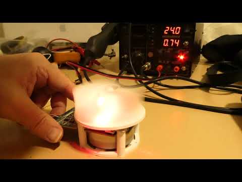 FInal test of the 3d printed impeller