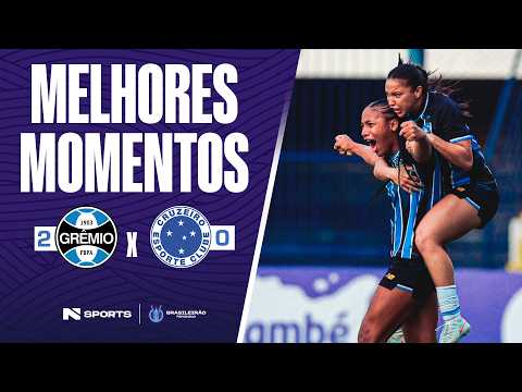 Gols e lances de Grêmio x Cruzeiro