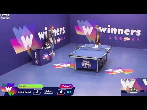 WINners CUP table 2  30.11 Batiuk Dmitrii - Syksa Aleksandr 22:30